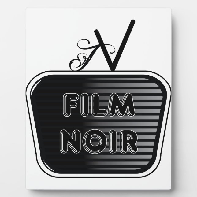 Film Noir Plaque (Front)