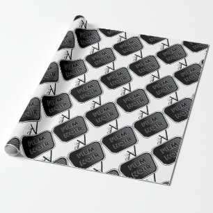 Film Noir Wrapping Paper