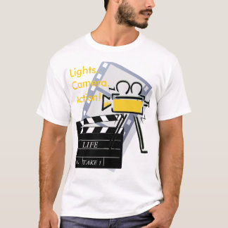 film or movie makers tshirt
