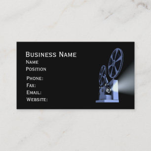 Film Projector Business Cards