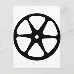 film reel icon postcard