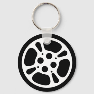 Film Reel / Movie Reel Keychain