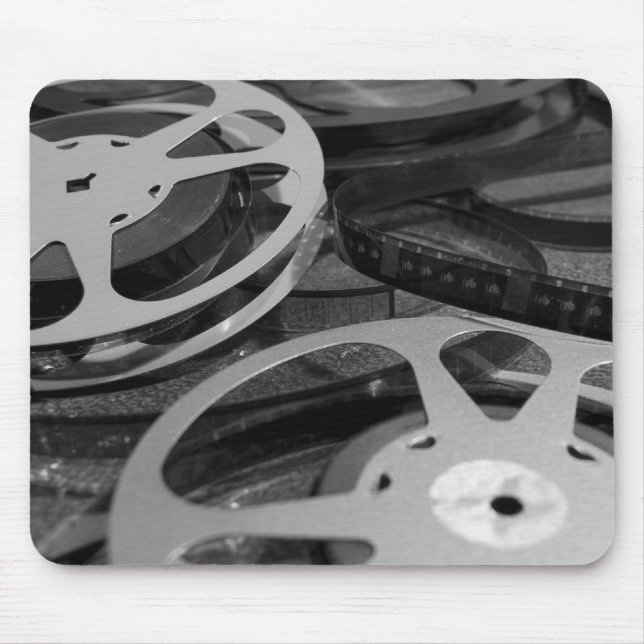 Film Reel / Movie Reel Mouse Mat (Front)