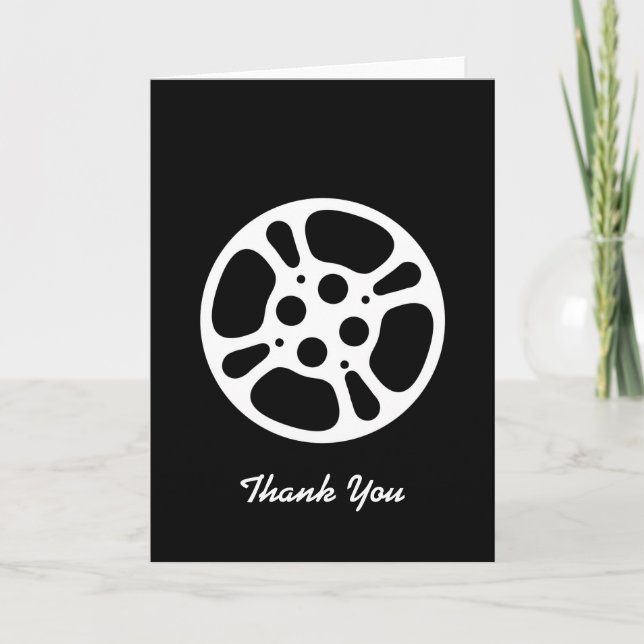 Film Reel / Movie Reel Thank-You Card (Front)