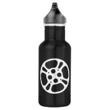 Film Reel / Movie Reel Water Bottle