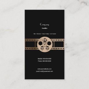 Film Roll Business Card