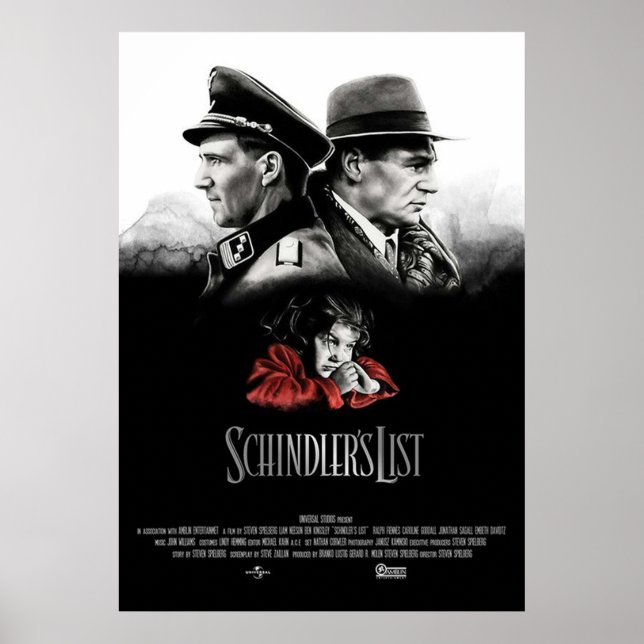 Film Schindlers List Poster (Front)