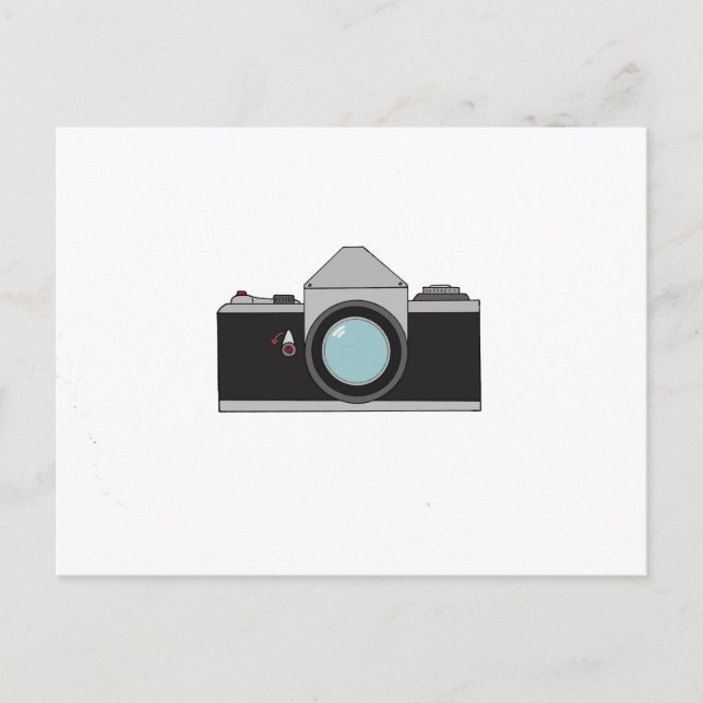 Film SLR Camera Postcard (Front)