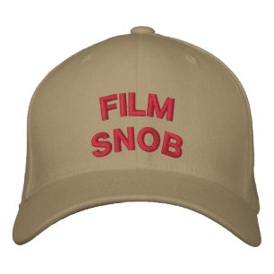 FILM SNOB EMBROIDERED HAT
