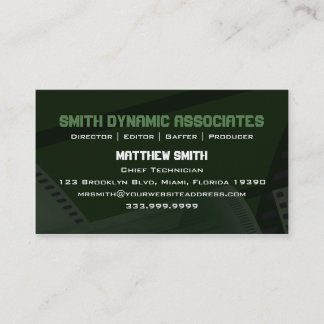 Film Spring Vers. 3 Business Card