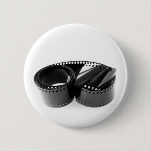 Film strip 6 cm round badge