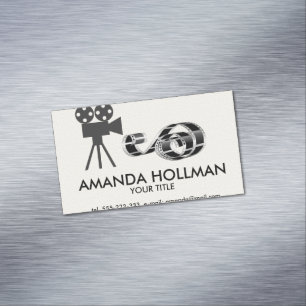 Film strip and film camera Magnetic business card