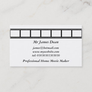 Film Strip Business Card