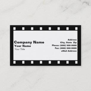 Film Strip Business Card
