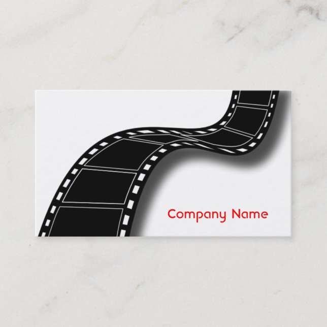 Film Strip Business Card (Front)