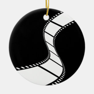 Film Strip Ceramic Tree Decoration