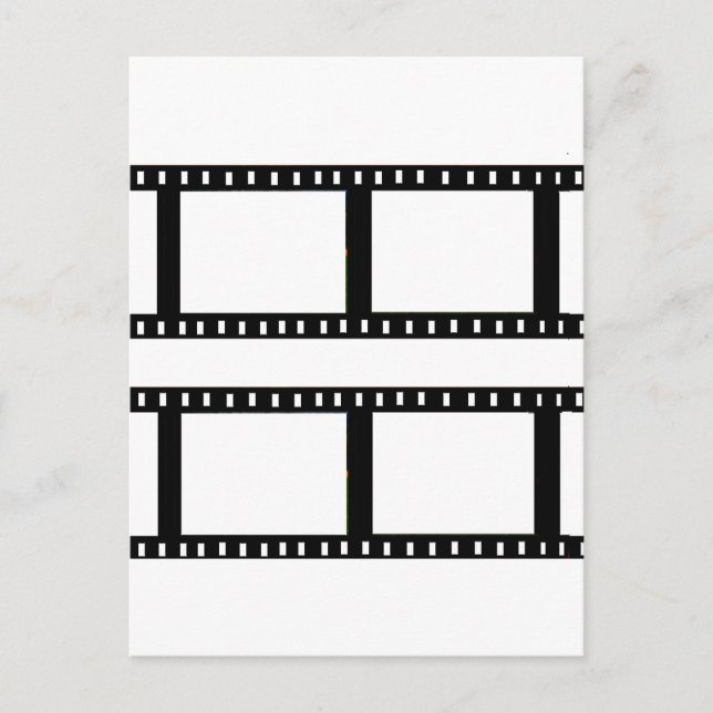 "film strip" photo collage postcard (Front)