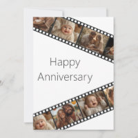 Film Strip Photo Happy Anniversary Card