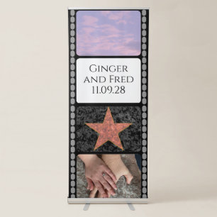 Film Strip Photo Retractable Banner
