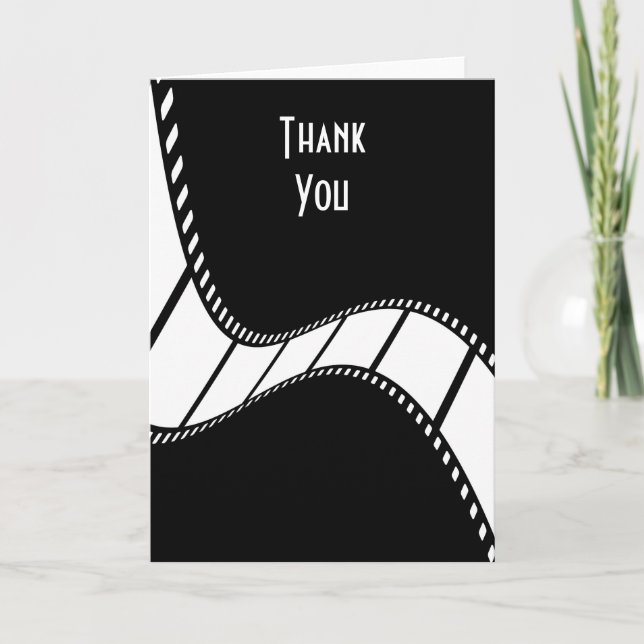 Film Strip Thank You Card (Front)