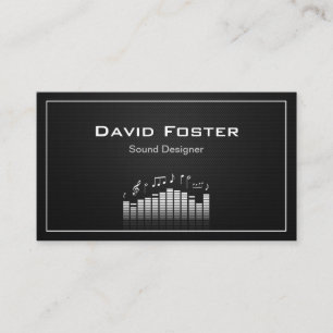 Film TV Audio Sound Designer Director Business Card