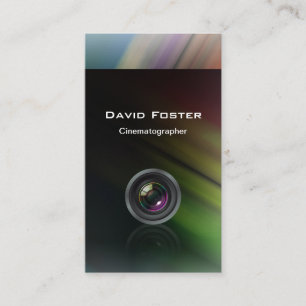 Film TV Photographer Cinematographer Business Card