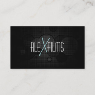 Film Video Camera Movie Director Filming Wedding Business Card