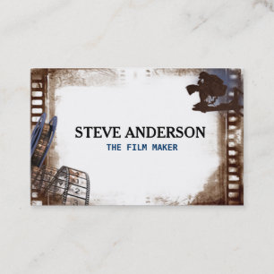 Filming Business Movie Director Photographer Euro Card