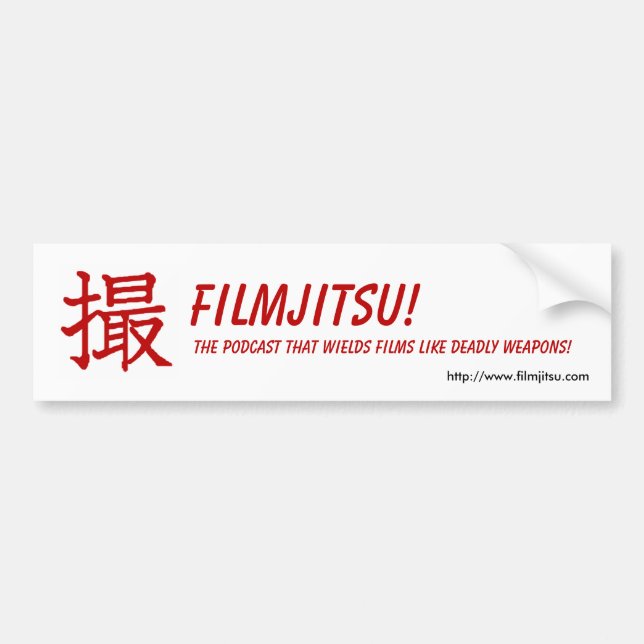 Filmjitsu Bumper Sticker (Front)