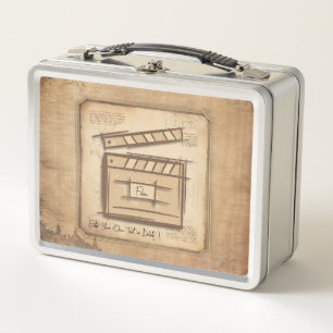 Filmmaker, actor, film director producer gift idea metal lunch box