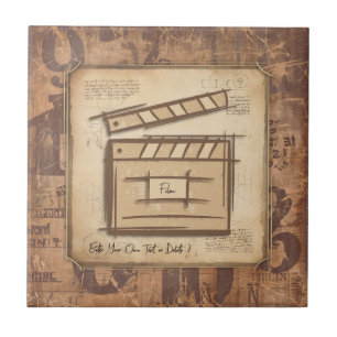 Filmmaker, actor, film director producer gift idea tile