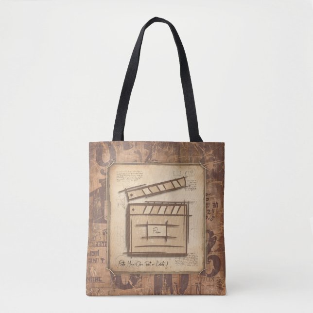 Filmmaker, actor, film director producer gift idea tote bag (Front)
