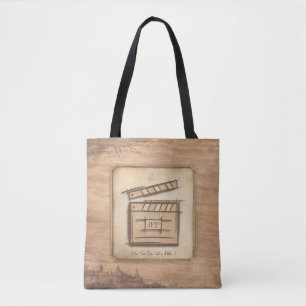 Filmmaker, actor, film director producer gift idea tote bag