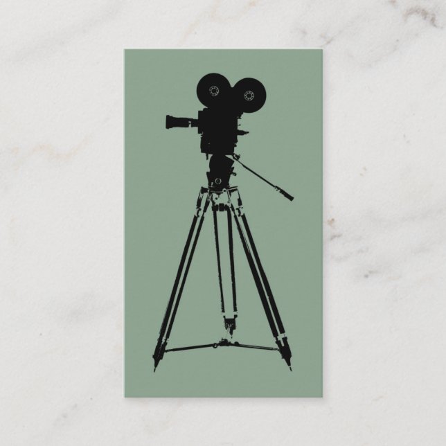 Filmmaker Director Business Card (Front)