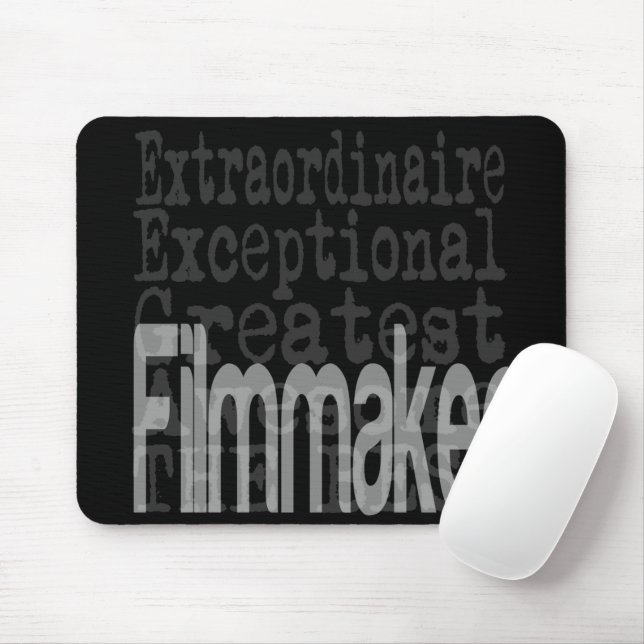 Filmmaker Extraordinaire Mouse Mat (With Mouse)