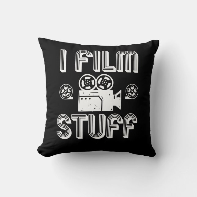 Filmmaker Film Making Movie Director Gift idea Cushion (Front)