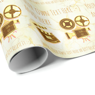 Filmmaker, film producer, director, actor. wrapping paper