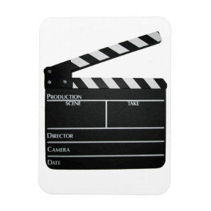 Filmmaker Film slate clapboard movie magnet
