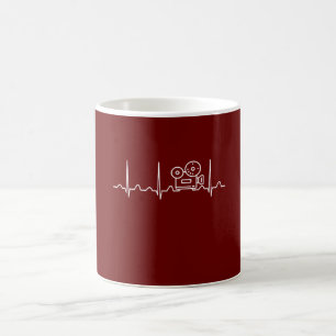 Filmmaking Heartbeat Coffee Mug