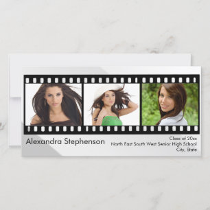 Filmstrip Graduation Photo Card