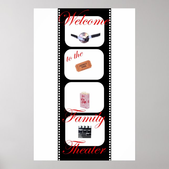 Filmstrip: Personalised Poster (Front)