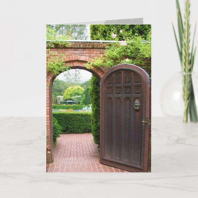 Filoli Gardens Card (Front)