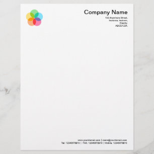Filter Flower Personalised Letterhead