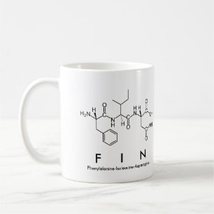 Fin peptide name mug
