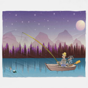 Fin-tastic Adventures Fleece Blanket