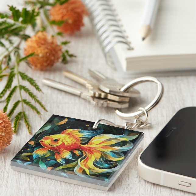 Fin-Tastic Fantasy Key Ring (Front Right)