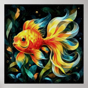 Fin-Tastic Fantasy Poster