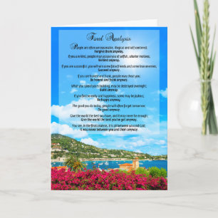 Final Analysis: "Do It Anyway" Card