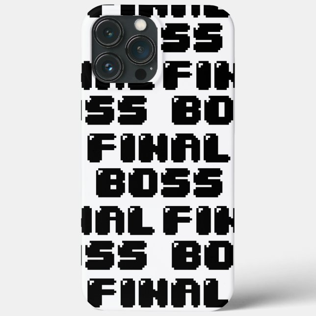FINAL BOSS Case-Mate iPhone CASE (Back)