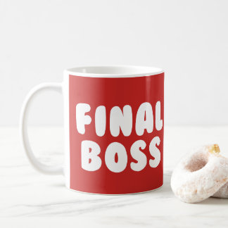 FINAL BOSS Video Game Antagonist Mug